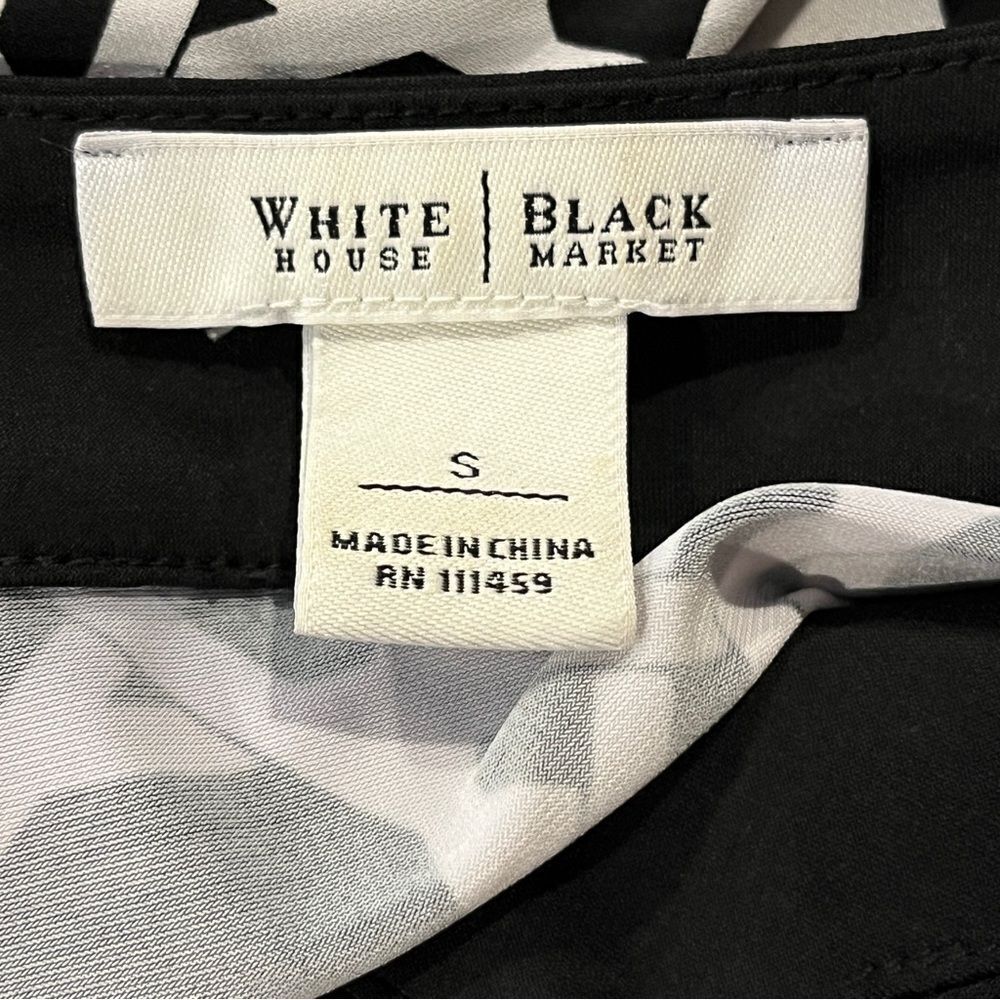 WHBM sleeveless geometrical sleeveless blouse/tunic‎ - Picture 10 of 13